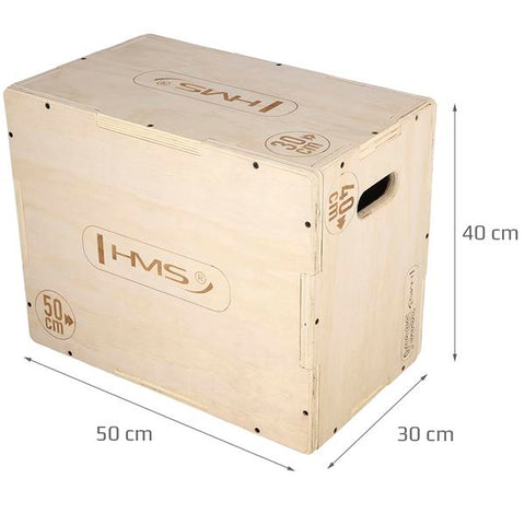 Cutie Pliometrica HMS DSC04 50x40x30 cm Cutie Pliometrica HMS DSC04 50x40x30 cm