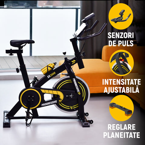 progressive sports Bicicleta fitness ieftina Progressive SX2000