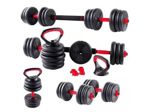 Gantera reglabila kettlebell FitTronic 6 in 1 de 50kg KF50 Gantera reglabila kettlebell FitTronic 6 in 1 de 50kg KF50