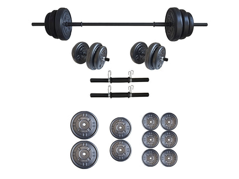 Set haltera si gantere FitTronic 45kg GR45 Set haltera si gantere FitTronic 45kg GR45
