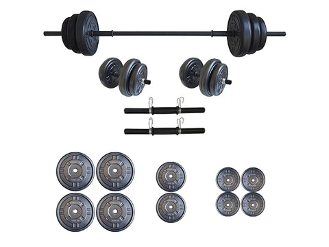 Set haltera si gantere FitTronic 55kg GR55 Set haltera si gantere FitTronic 55kg GR55