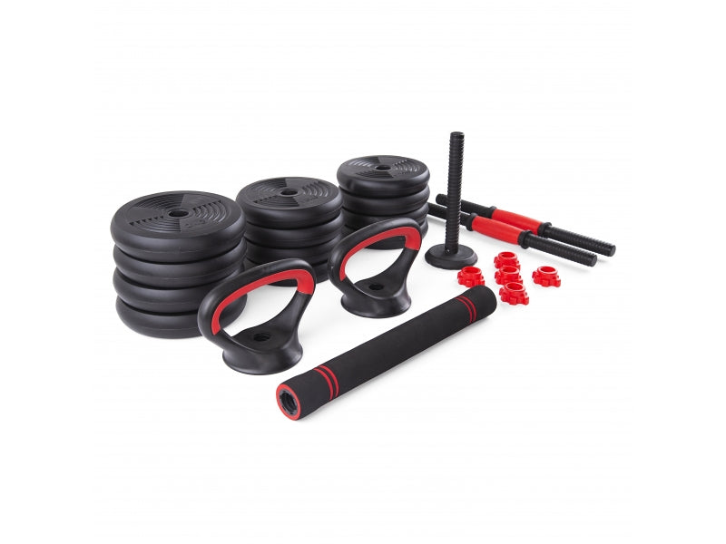 Gantera reglabila kettlebell FitTronic 6 in 1 de 30kg KF30 Gantera reglabila kettlebell FitTronic 6 in 1 de 30kg KF30