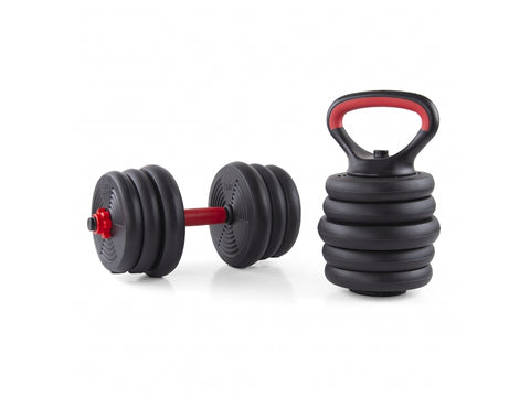 Gantera reglabila kettlebell FitTronic 6 in 1 de 50kg KF50 Gantera reglabila kettlebell FitTronic 6 in 1 de 50kg KF50