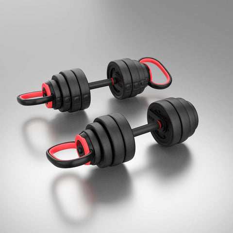 Set gantera HMS SGX140 6 in 1 cu doua Kettlebells Set gantera HMS SGX140 6 in 1 cu doua Kettlebells