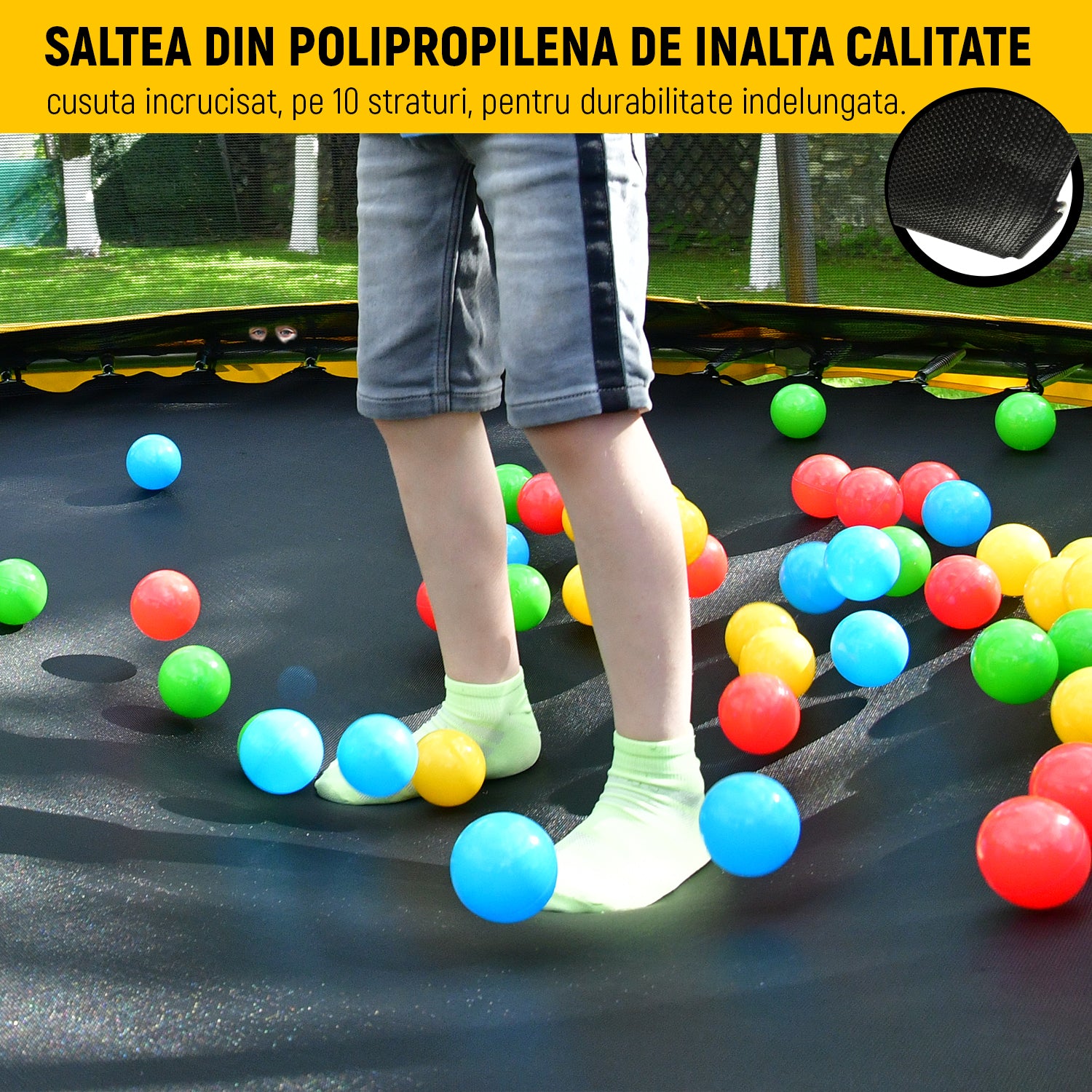 Trambulina copii FLEX Ultra 180 cm cu scara inclusa Trambulina copii FLEX Ultra 180 cm cu scara inclusa