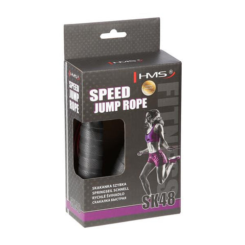 Coarda de sarit pentru viteza HMS SK48 (NEGRU/ROSU) Coarda de sarit pentru viteza HMS SK48 (NEGRU/ROSU)