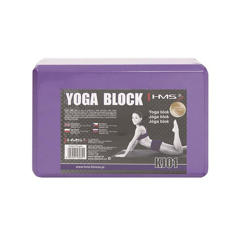 Bloc de yoga HMS KJ01 (Violet) Bloc de yoga HMS KJ01 (Violet)