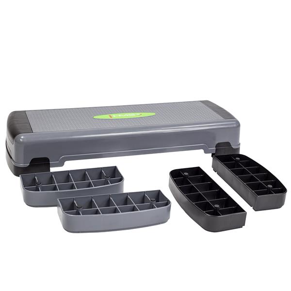Stepper aerobic 3 niveluri HMS AS005 (gri-negru) Stepper aerobic 3 niveluri HMS AS005 (gri-negru)