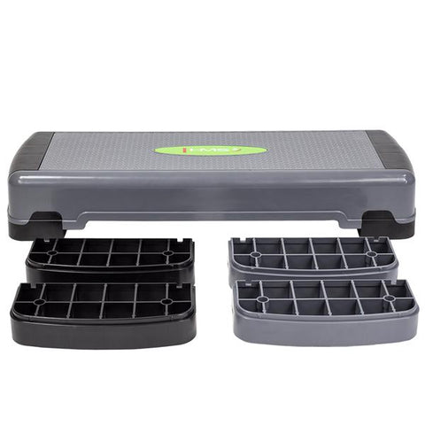 Stepper aerobic 3 niveluri HMS AS005 (gri-negru) Stepper aerobic 3 niveluri HMS AS005 (gri-negru)