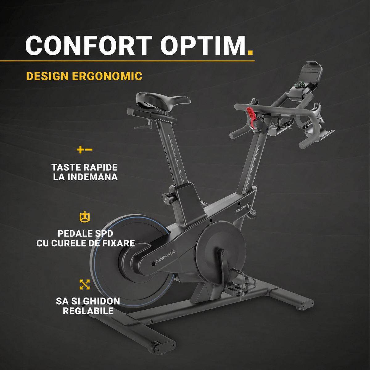 Bicicleta Cycling Flow Fitness Perform S2i