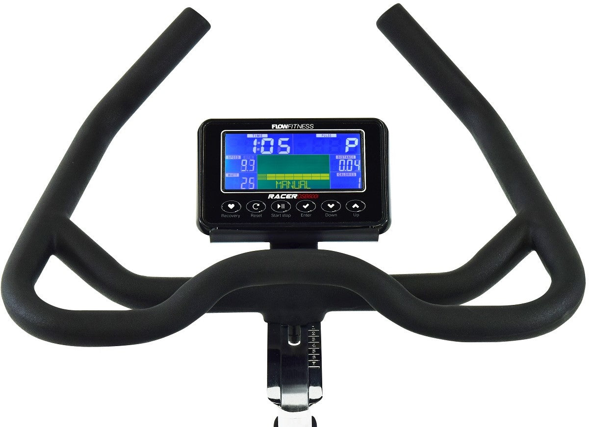 Bicicleta Spinning Virtufit  Flow Fitness Racer DSB600i