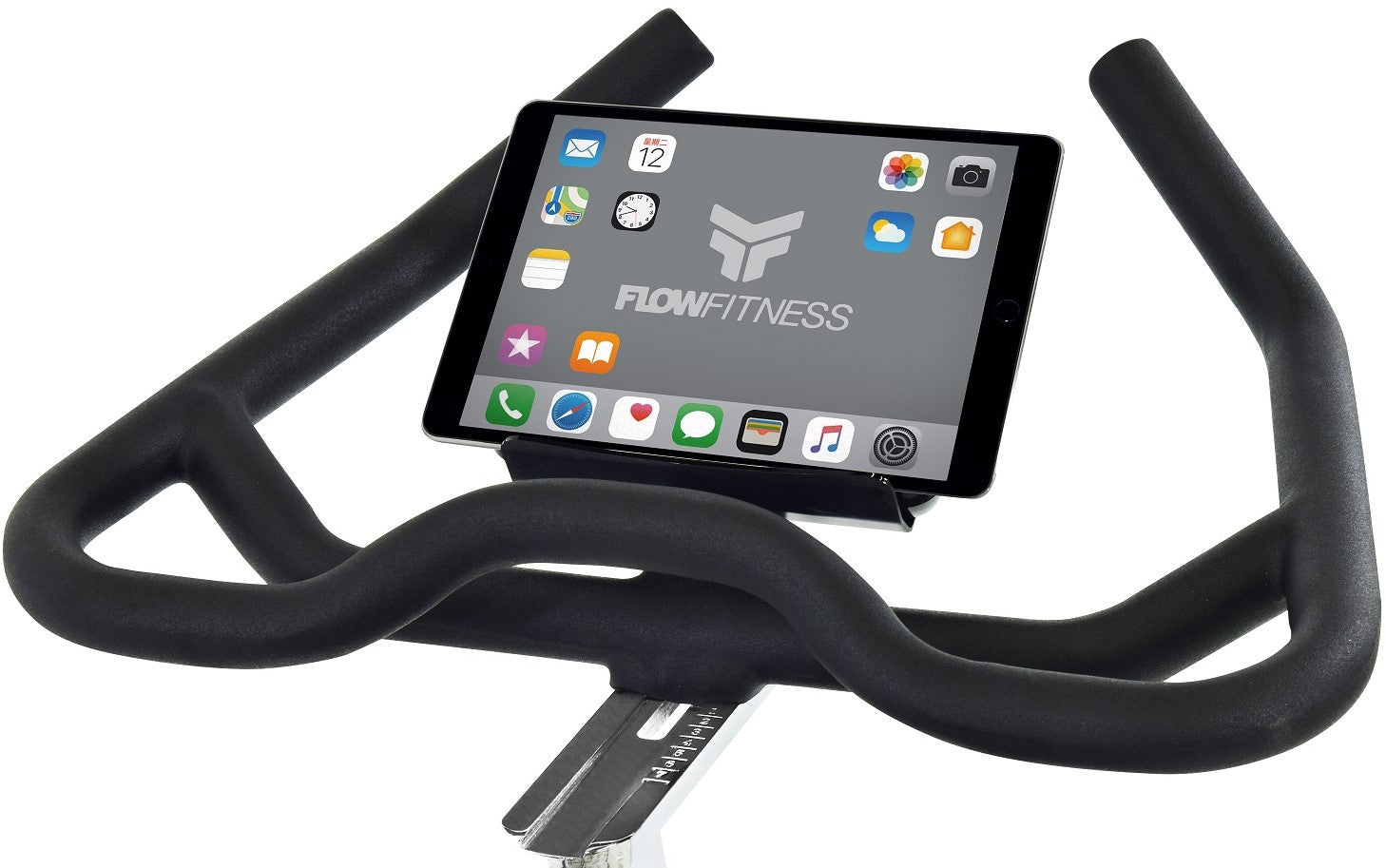 Bicicleta Spinning Virtufit  Flow Fitness Racer DSB600i suport