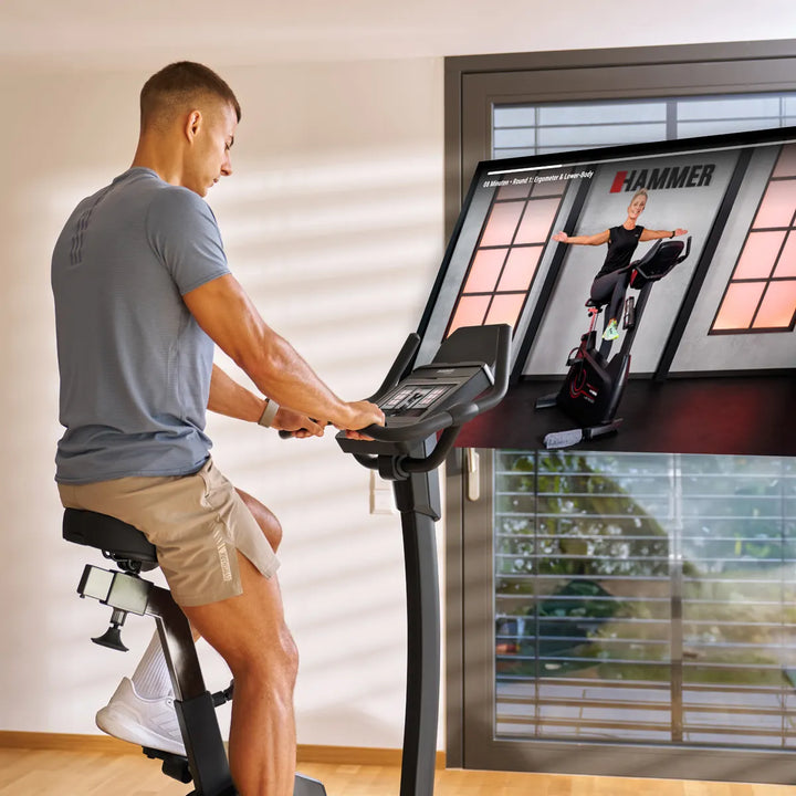 Bicicleta ergometrica Hammer Spheris 4.0 cu sistem de franare prin inductie