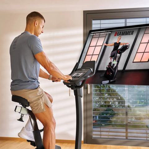 Bicicleta ergometrica Hammer Spheris 4.0 cu sistem de franare prin inductie