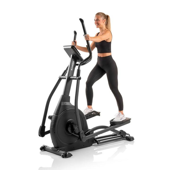 Bicicleta eliptica Hammer Speed Motion II cu rezistenta magnetica