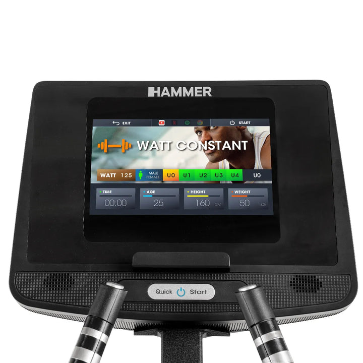 Bicicleta Eliptica Crosstrainer Hammer Fly RX cu rezistenta magnetica