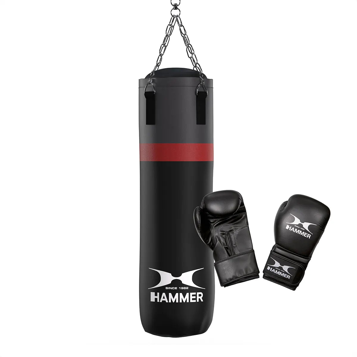 Set Sac de Box si Manusi Hammer Cobra 100 cm