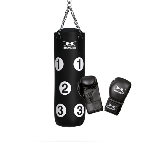 Set Sac de Box si Manusi pentru Copii Hammer Sparring 80 cm
