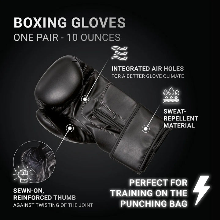 Set Sac de Box si Manusi pentru Copii Hammer Sparring Professional 80 cm