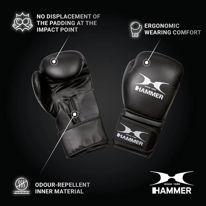 Set Sac de Box si Manusi pentru Copii Hammer Sparring Professional 80 cm