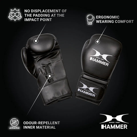 Set Sac de Box si Manusi pentru Copii Hammer Sparring Professional 80 cm