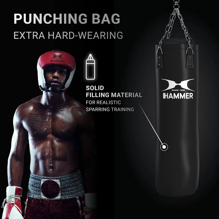 RESIGILAT - Sac de Box Hammer Premium Black Kick