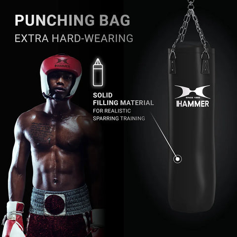 Sac de Box Hammer Premium Black Kick