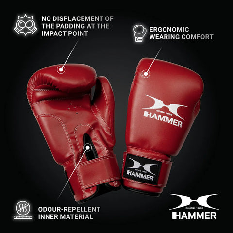 Set Sac de Box si Manusi pentru Copii Hammer Fit 60 cm