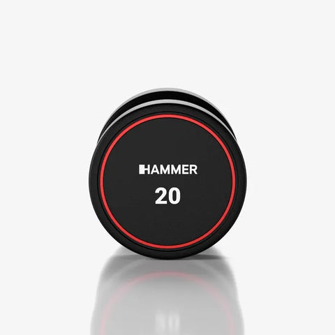 Gantere compacte PU 2.5 - 40 kg