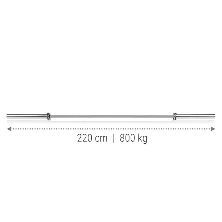 Bara olimpica PRO 220 cm 800kg Hammer