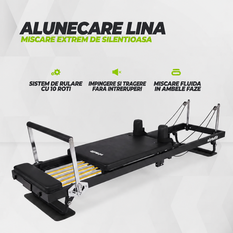 Reformer pliabil VirtuFit Negru