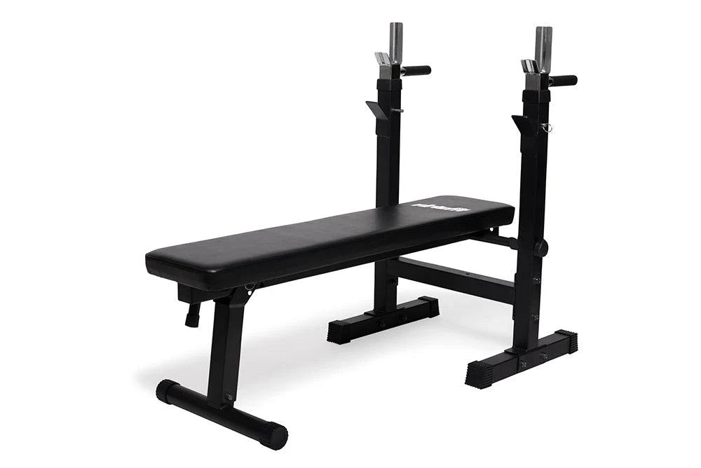 Banca de antrenament greutati si abdomen ajustabila VirtuFit Compact
