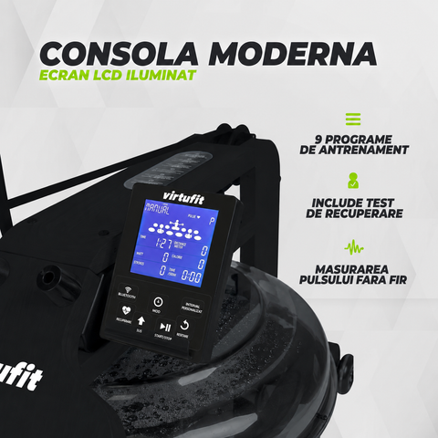 Aparat de vaslit fin lemn de mesteacan VirtuFit Elite Water Resistance