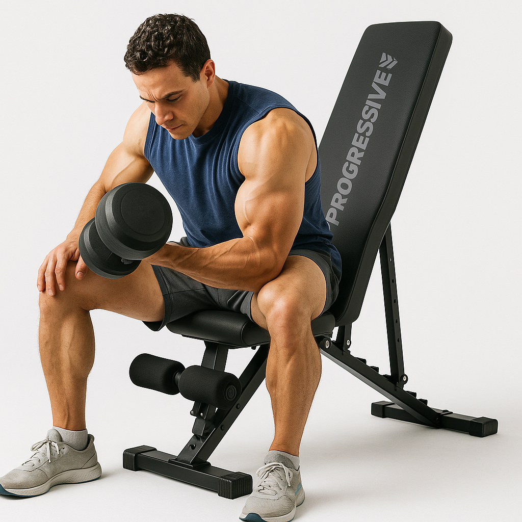 Banca de Fitness Pliabila si Reglabila Progressive BC2500