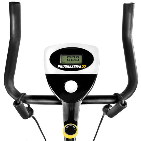 RESIGILAT Categoria 2 - Bicicleta fitness mecanica cu corzi PROGRESSIVE BM1000