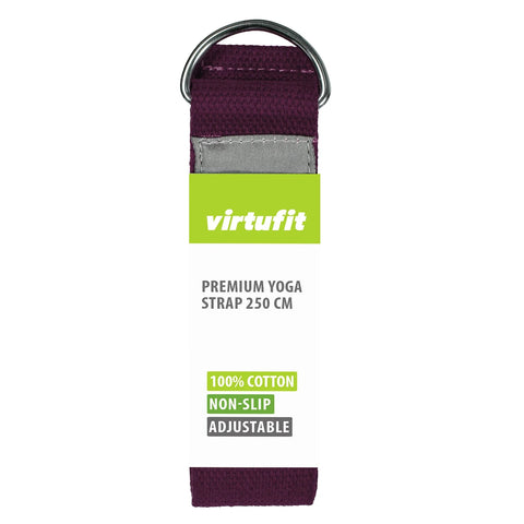 Centura Yoga VirtuFit Premium Yoga Belt - 250 cm