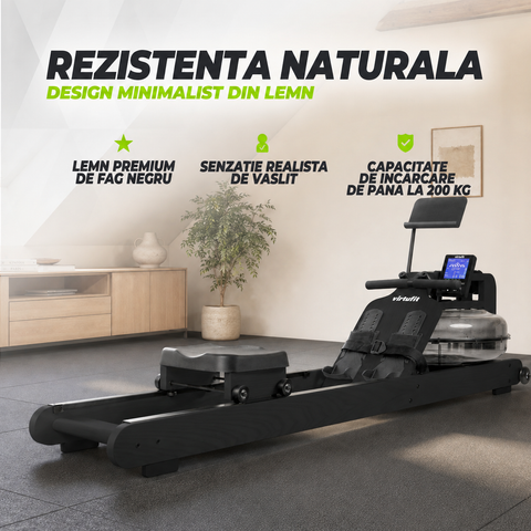 Aparat de vaslit fin lemn de mesteacan VirtuFit Elite Water Resistance