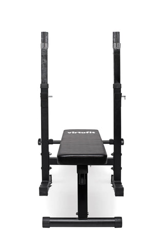 Banca de antrenament greutati si abdomen ajustabila VirtuFit Compact