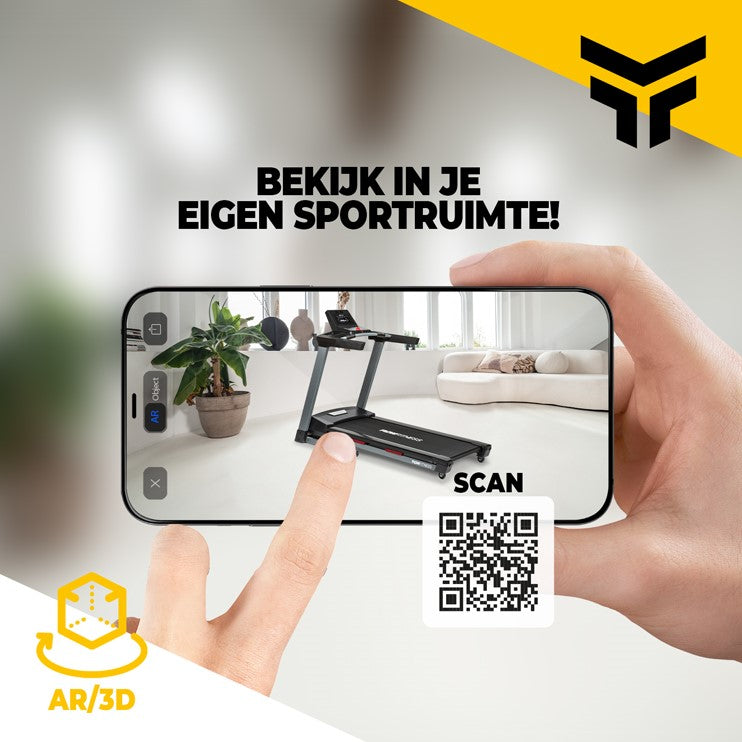 Banda de alergare Flow Fitness Runner DTM2000i