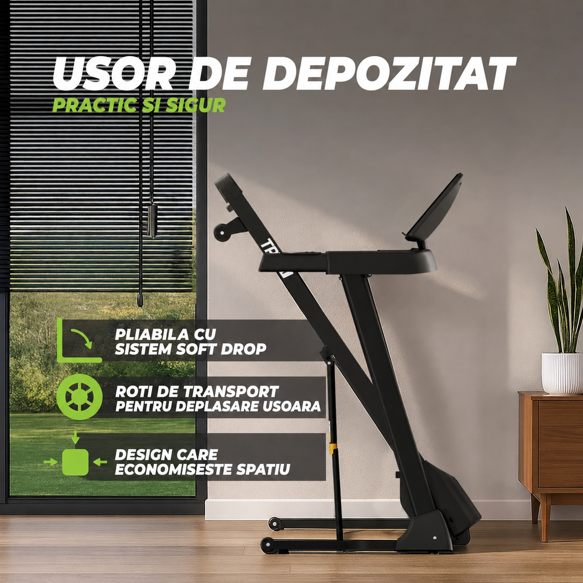 Banda de alergare VirtuFit TR100i
