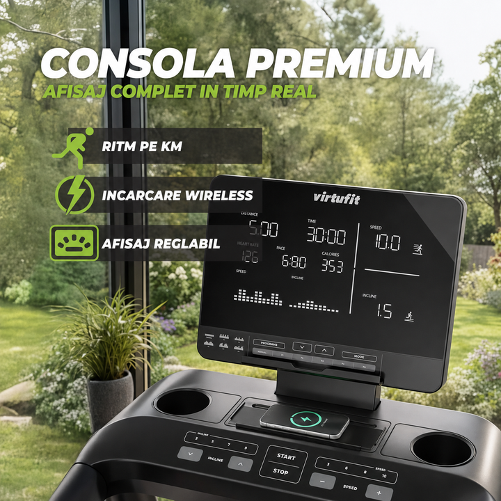 Banda de alergare VirtuFit TR900i – model 2026