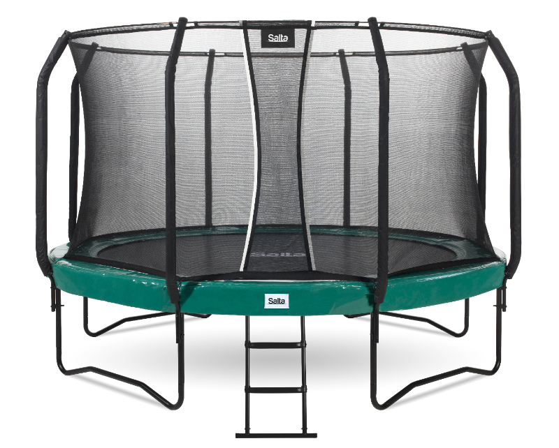 Trambulina Salta FIRST CLASS Rotunda 427 cm Verde