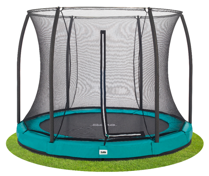 Trambulina Copii de exterior Salta COMFORT EDITION GROUND Rotunda 251 cm Verde