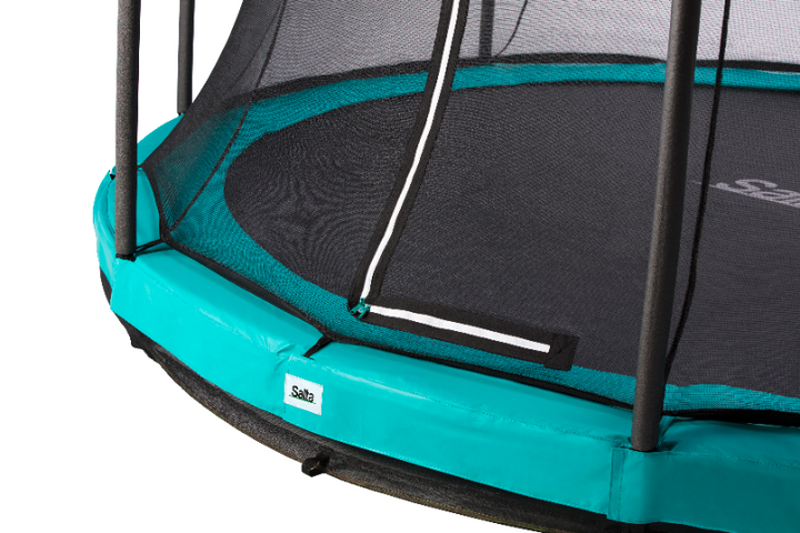 Trambulina Copii de exterior Salta COMFORT EDITION GROUND Rotunda 251 cm Verde