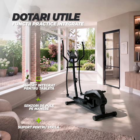 Bicicleta Crosstrainer cu suport pentru tableta CTR150i