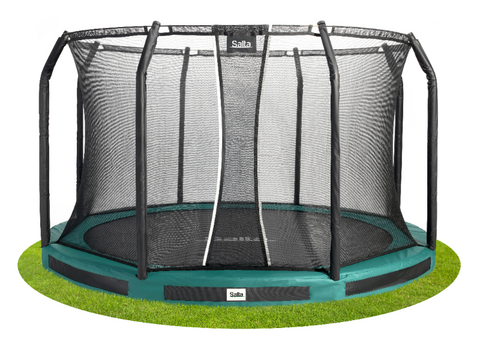 Trambulina Salta PREMIUM GROUND Rotunda 251 cm Verde