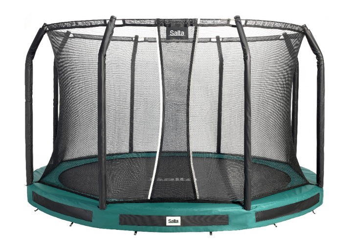 Trambulina Salta PREMIUM GROUND Rotunda 251 cm Verde