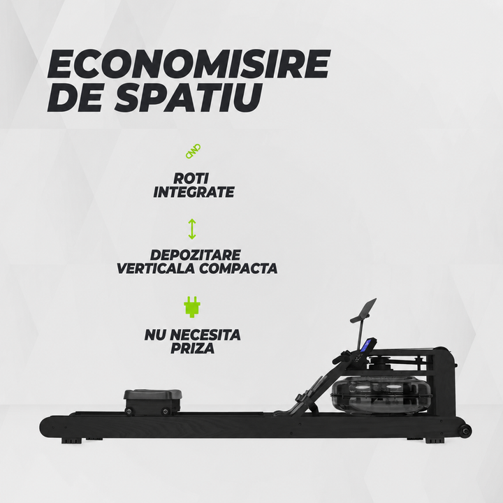Aparat de vaslit fin lemn de mesteacan VirtuFit Elite Water Resistance