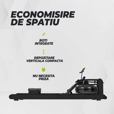 Aparat de vaslit fin lemn de mesteacan VirtuFit Elite Water Resistance