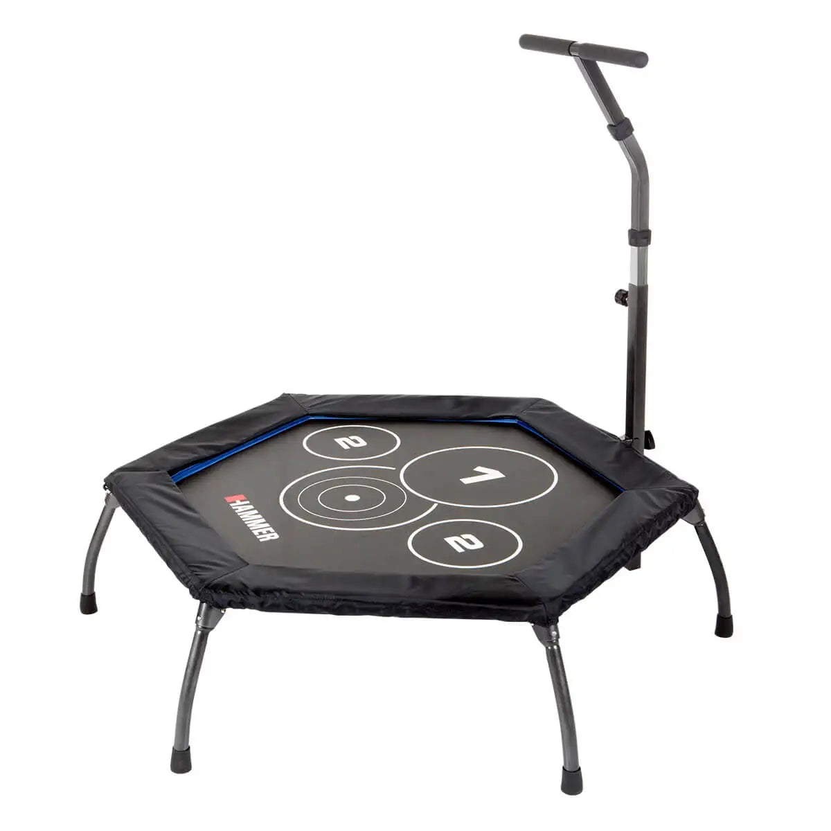 Trambulina Fitness pliabila cu maner Hammer Cross Jump